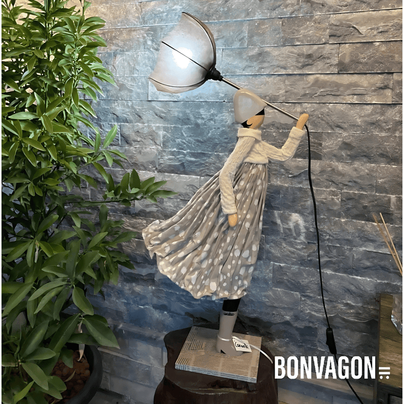 Skitso Carmela 85cm Abajur Aydınlatma Masa Lambası Bonvagon