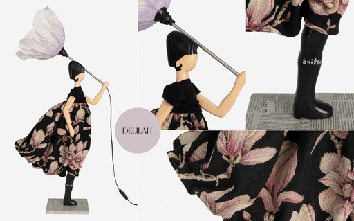 Skitso Delilah 85cm Abajur Aydınlatma Masa Lambası Bonvagon