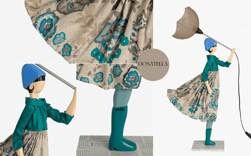 Skitso Donatella 85cm Abajur Aydınlatma Masa Lambası Bonvagon