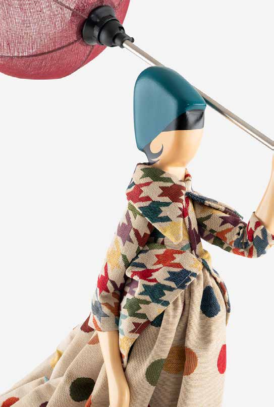 Skitso Dotty 85cm Abajur Aydınlatma Masa Lambası Bonvagon