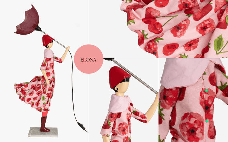 Skitso Elona 85cm Abajur Aydınlatma Masa Lambası Bonvagon