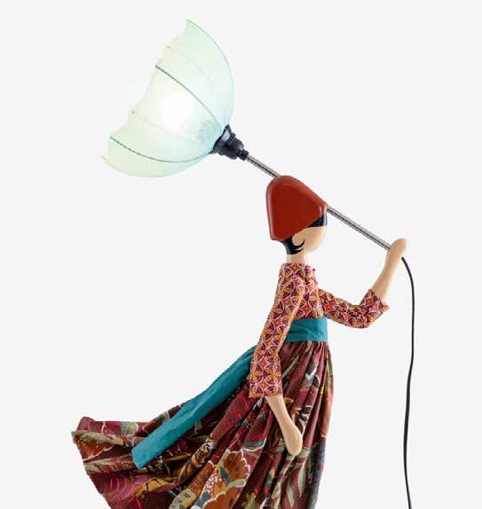 Skitso Kavita 85cm Abajur Aydınlatma Masa Lambası Bonvagon