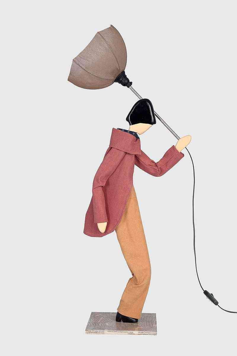 Skitso Kostis 85cm Abajur Aydınlatma Masa Lambası Bonvagon