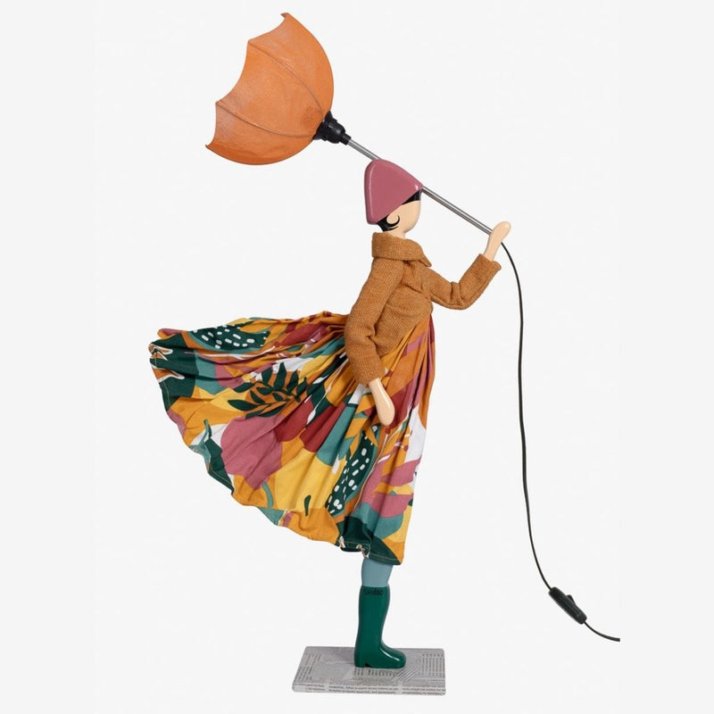 Skitso Lis 85cm Abajur Aydınlatma Masa Lambası Bonvagon