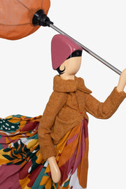 Skitso Lis 85cm Abajur Aydınlatma Masa Lambası Bonvagon