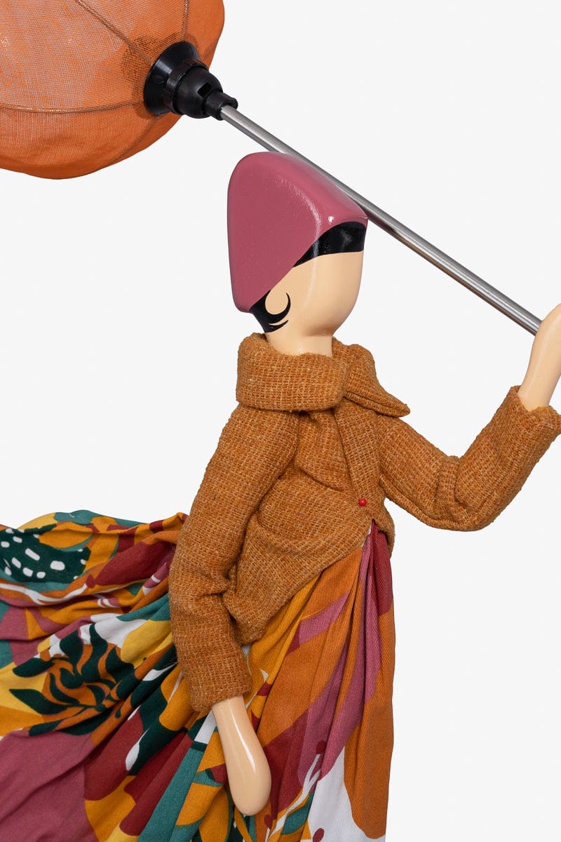 Skitso Lis 85cm Abajur Aydınlatma Masa Lambası Bonvagon