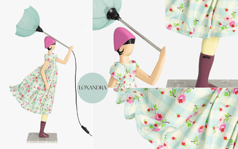 Skitso Loxandra 85cm Abajur Aydınlatma Masa Lambası Bonvagon