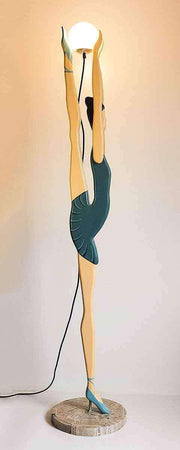 Skitso Natalya Green Balerin 170cm Lambader Aydınlatma Bonvagon