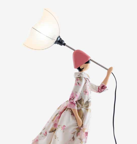 Skitso Paeonia 85cm Abajur Aydınlatma Masa Lambası Bonvagon