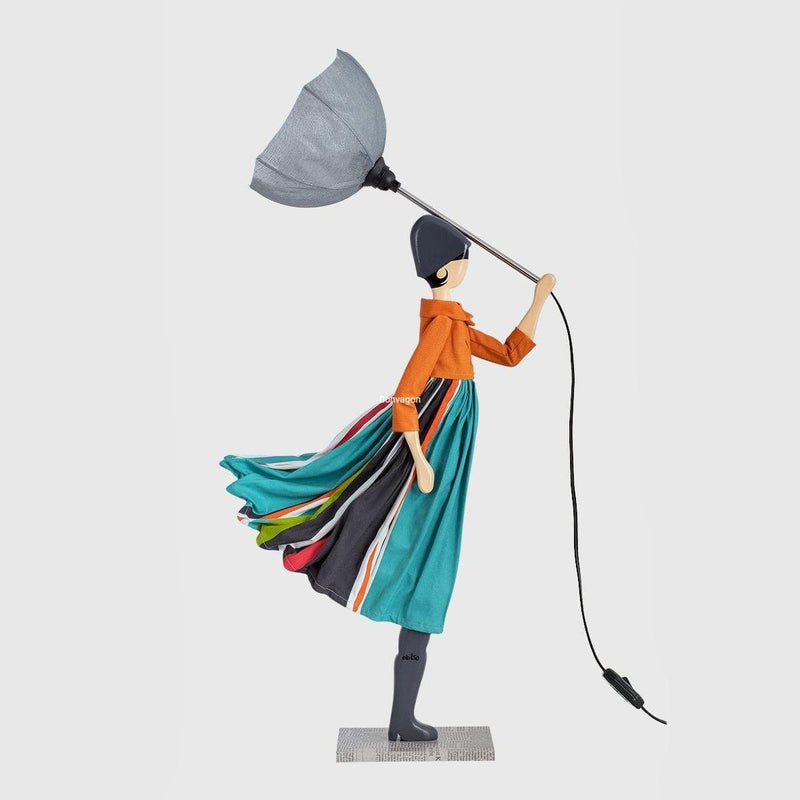 Skitso Paresa 85cm Abajur Aydınlatma Masa Lambası Bonvagon