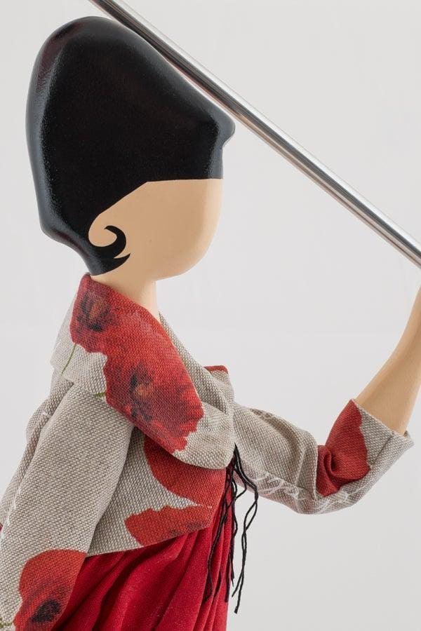 Skitso Poppy 85cm Abajur Aydınlatma Masa Lambası Bonvagon