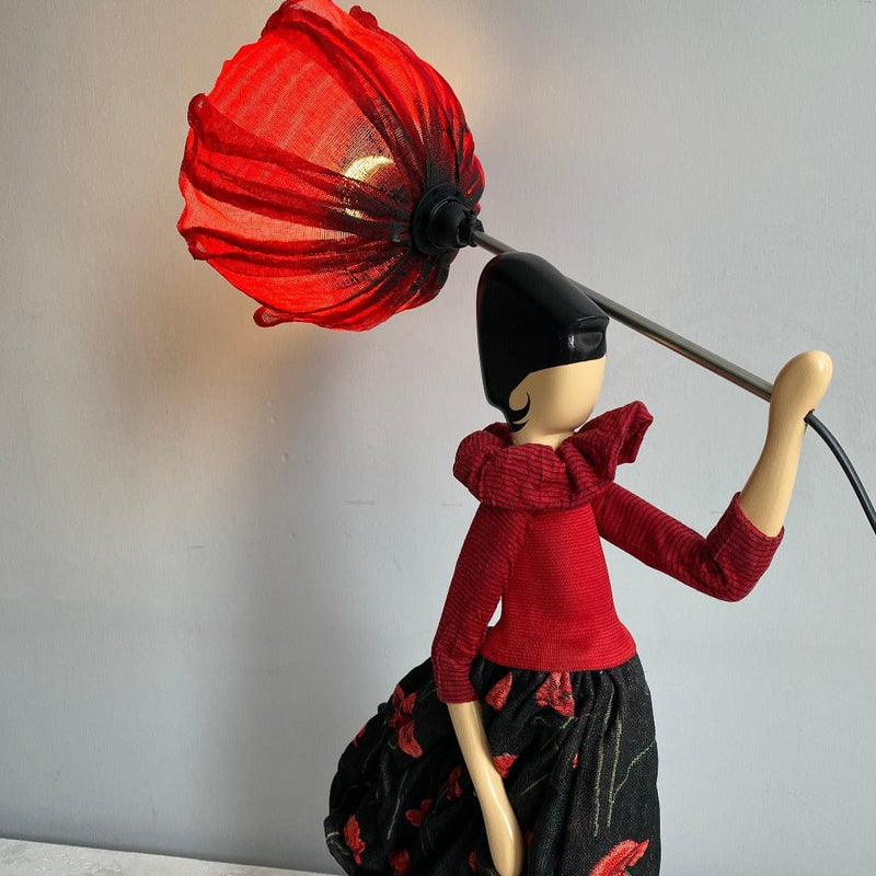 Skitso Rosa 85cm Abajur Aydınlatma Masa Lambası Bonvagon