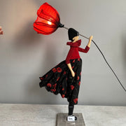 Skitso Rosa 85cm Abajur Aydınlatma Masa Lambası Bonvagon