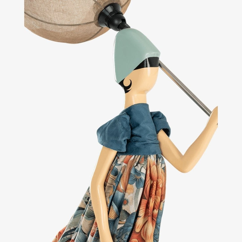 Skitso Teresia 85cm Abajur Aydınlatma Masa Lambası Bonvagon