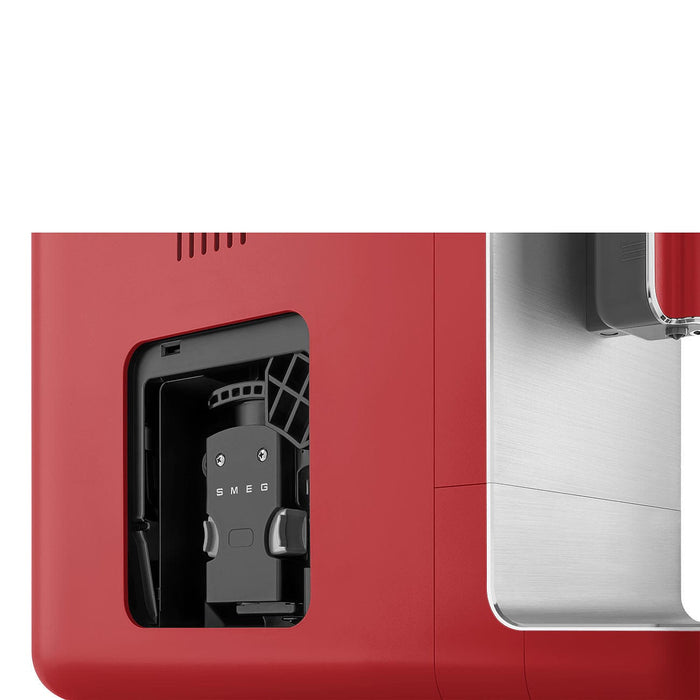 Smeg 50'S Style BCC01rdmeu Otomatik Espresso Kahve Makinesi Mat Kırmızı Bonvagon