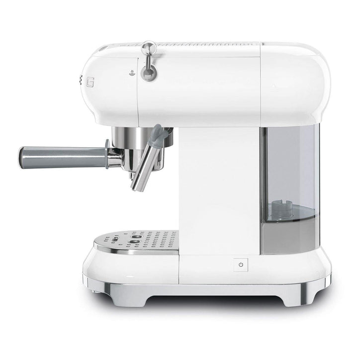 Smeg Beyaz Espresso Kahve Makinesi Ecf01wheu Bonvagon