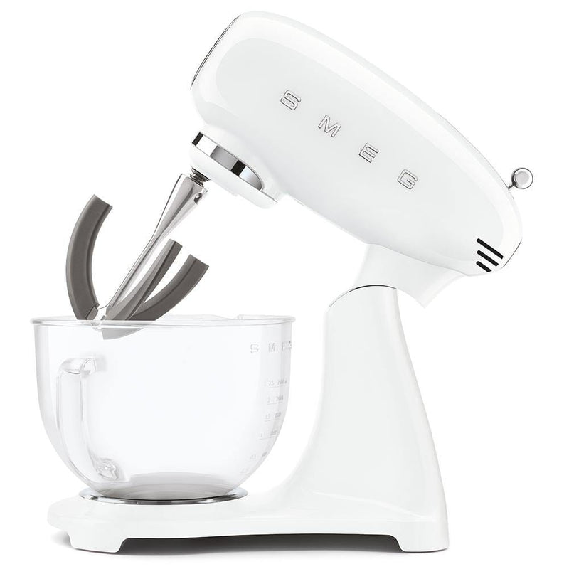Smeg Beyaz Full Body Kıyma ve Hamur Karıştırma Makinesi Cam Kaseli Smf13wheu