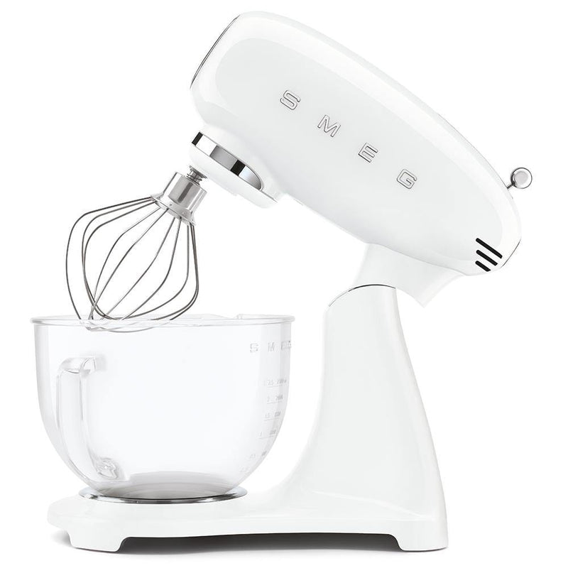 Smeg Beyaz Full Body Kıyma ve Hamur Karıştırma Makinesi Cam Kaseli Smf13wheu