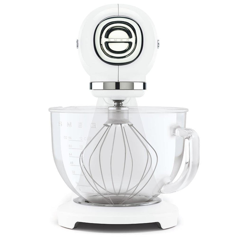 Smeg Beyaz Full Body Kıyma ve Hamur Karıştırma Makinesi Cam Kaseli Smf13wheu