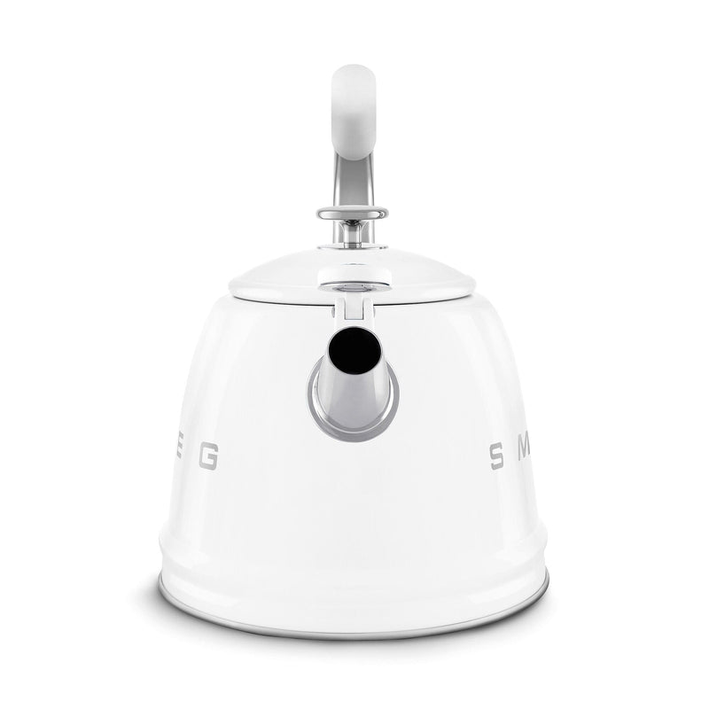 Smeg Beyaz Ocak Üstü Islıklı Whistling Kettle Su Isıtıcısı CKLW2001WH