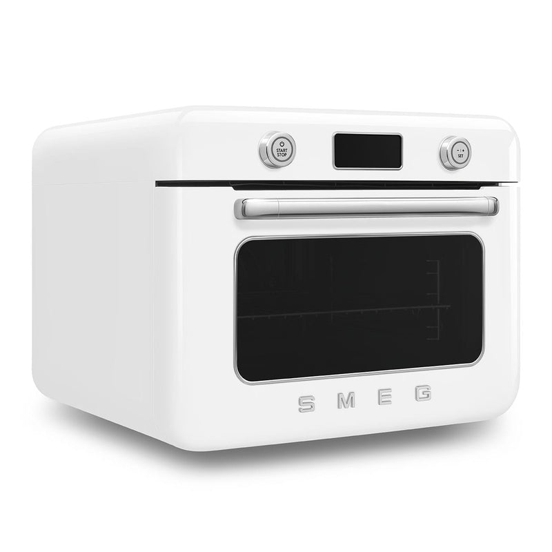 Smeg Beyaz Tezgah Üstü Buharlı Mini Fırın COF01WHEU
