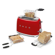 Smeg Kırmızı 1x2 Ekmek Kızartma Makinesi Tsf01rdeu