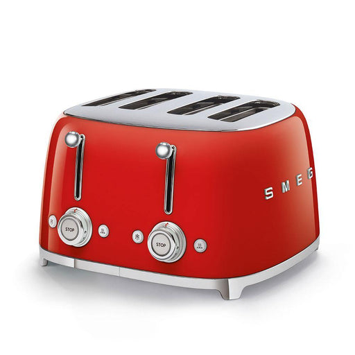 Smeg Kırmızı 1x4 Ekmek Kızartma Makinesi Tsf03rdeu