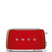 Smeg Kırmızı 2x2 Ekmek Kızartma Makinesi Tsf02rdeu Bonvagon