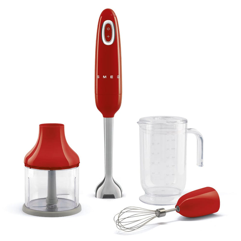 Smeg Kırmızı El Blender Seti 50's Style Tritan Renew HBF03RDEU Bonvagon