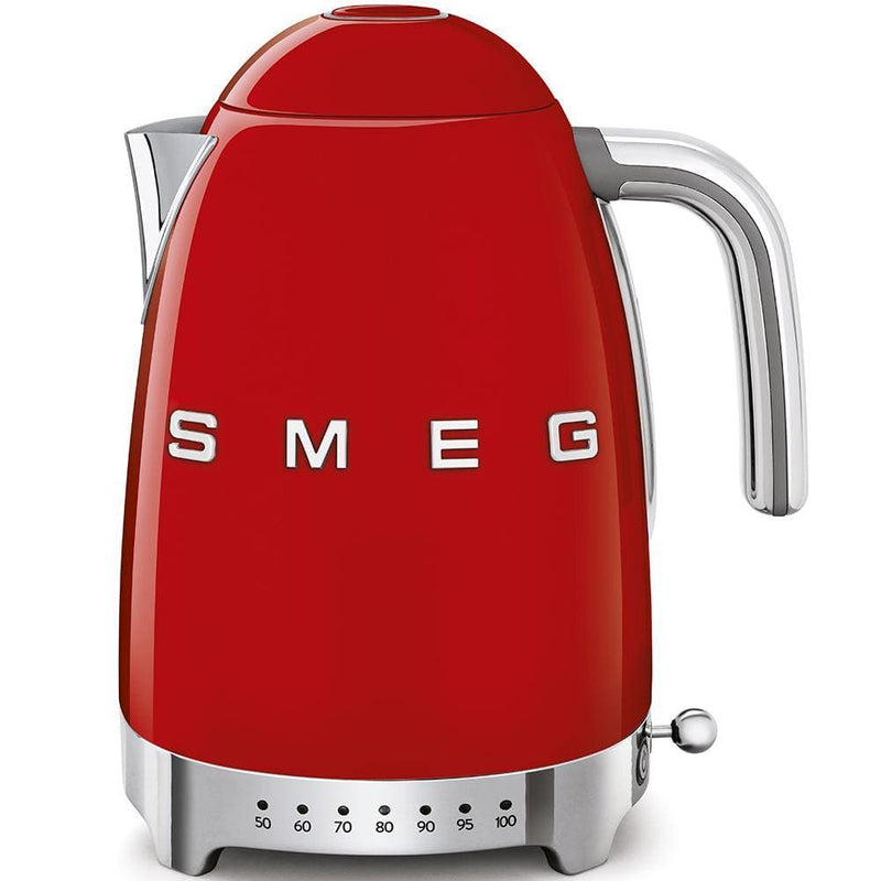 Smeg Kırmızı Isı Ayarlı Kettle Su Isıtıcısı Klf04rdeu