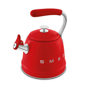 Smeg Kırmızı Ocak Üstü Islıklı Whistling Kettle Su Isıtıcısı CKLW2001RD