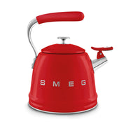 Smeg Kırmızı Ocak Üstü Islıklı Whistling Kettle Su Isıtıcısı CKLW2001RD