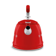 Smeg Kırmızı Ocak Üstü Islıklı Whistling Kettle Su Isıtıcısı CKLW2001RD