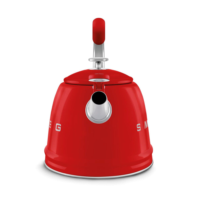 Smeg Kırmızı Ocak Üstü Islıklı Whistling Kettle Su Isıtıcısı CKLW2001RD
