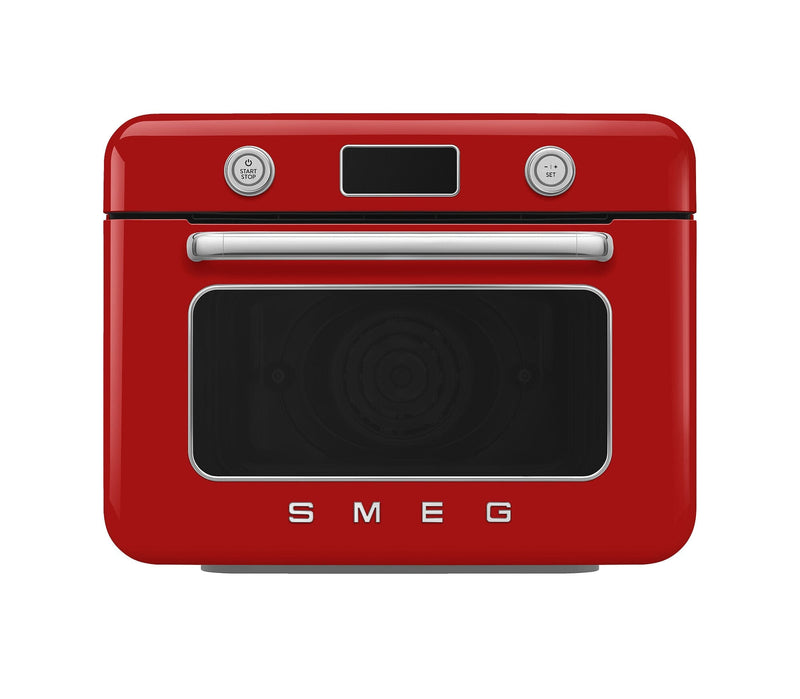 Smeg Kırmızı Tezgah Üstü Buharlı Mini Fırın COF01RDEU Bonvagon