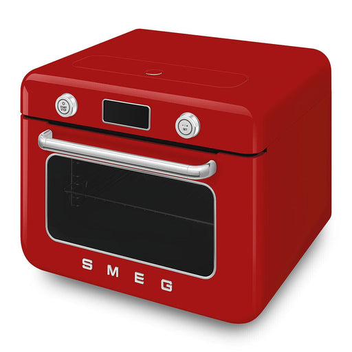 Smeg Kırmızı Tezgah Üstü Buharlı Mini Fırın COF01RDEU Bonvagon