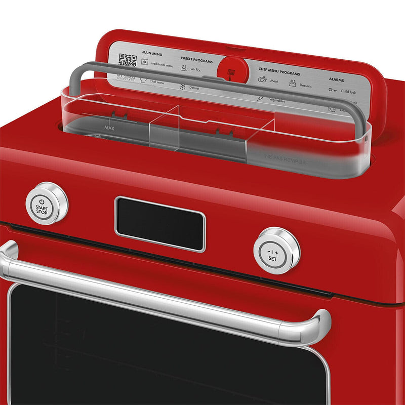 Smeg Kırmızı Tezgah Üstü Buharlı Mini Fırın COF01RDEU Bonvagon