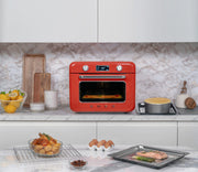 Smeg Kırmızı Tezgah Üstü Buharlı Mini Fırın COF01RDEU Bonvagon