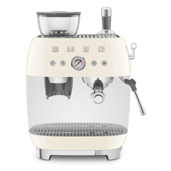 Smeg Krem Kahve Öğütücülü Espresso Makinesi Egf03Creu Bonvagon