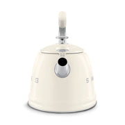 Smeg Krem Ocak Üstü Islıklı Whistling Kettle Su Isıtıcısı CKLW2001CR