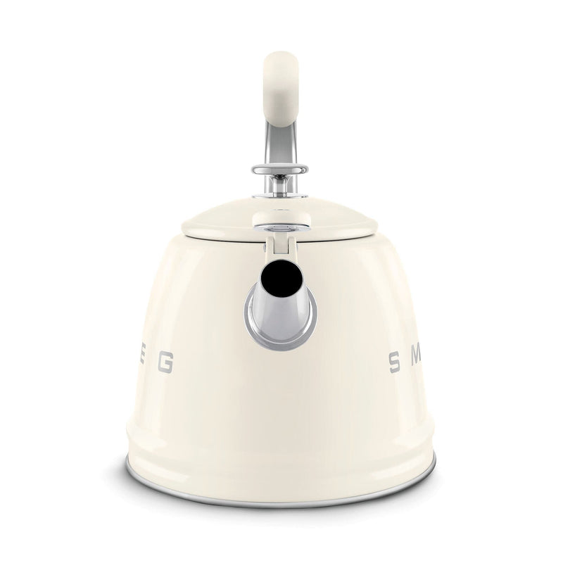 Smeg Krem Ocak Üstü Islıklı Whistling Kettle Su Isıtıcısı CKLW2001CR