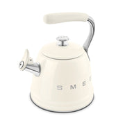 Smeg Krem Ocak Üstü Islıklı Whistling Kettle Su Isıtıcısı CKLW2001CR
