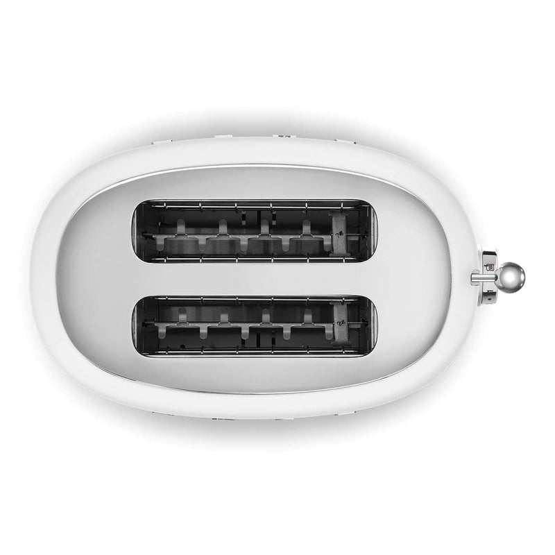 Smeg Mat Beyaz 1x2 Ekmek Kızartma Makinesi Tsf01whmeu