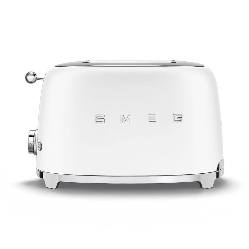 Smeg Mat Beyaz 1x2 Ekmek Kızartma Makinesi Tsf01whmeu