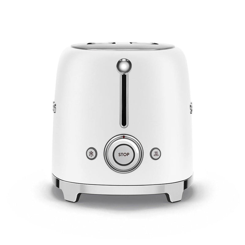 Smeg Mat Beyaz 1x2 Ekmek Kızartma Makinesi Tsf01whmeu