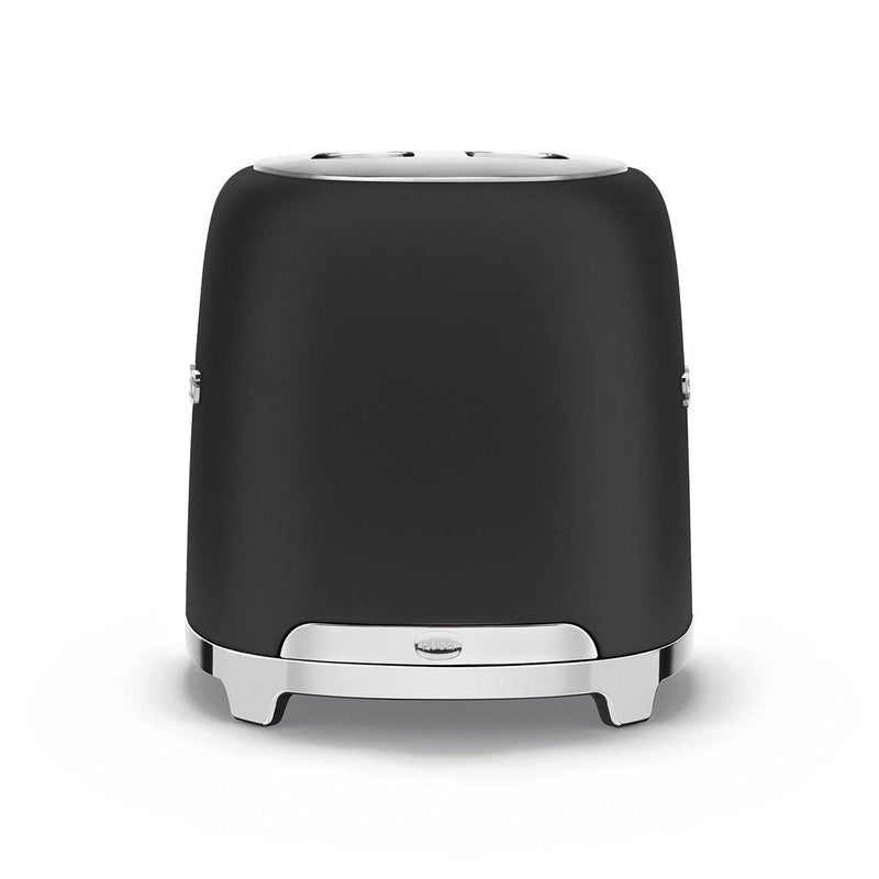 Smeg Mat Siyah 1x2 Ekmek Kızartma Makinesi Tsf01blmeu