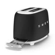 Smeg Mat Siyah 1x2 Ekmek Kızartma Makinesi Tsf01blmeu