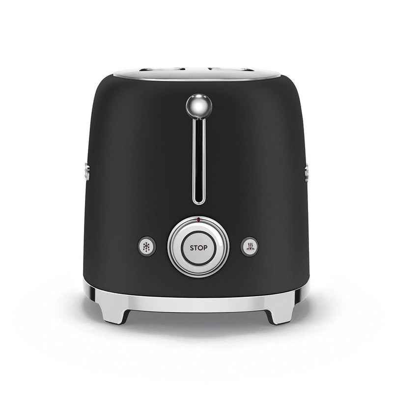 Smeg Mat Siyah 1x2 Ekmek Kızartma Makinesi Tsf01blmeu