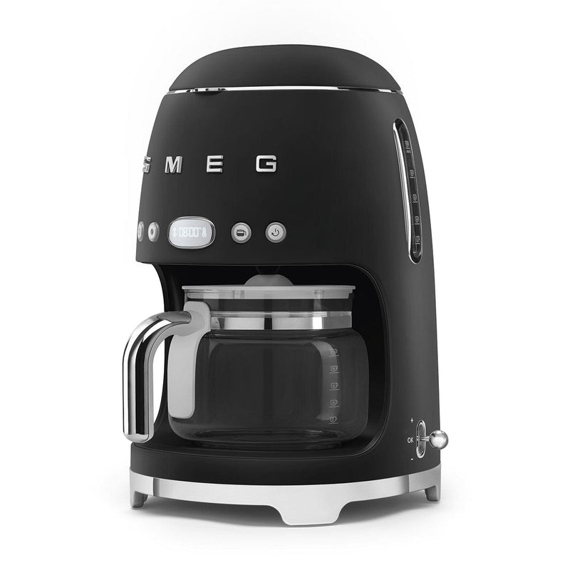 Smeg Mat Siyah Filtre Kahve Makinesi DCF02BLMEU Bonvagon