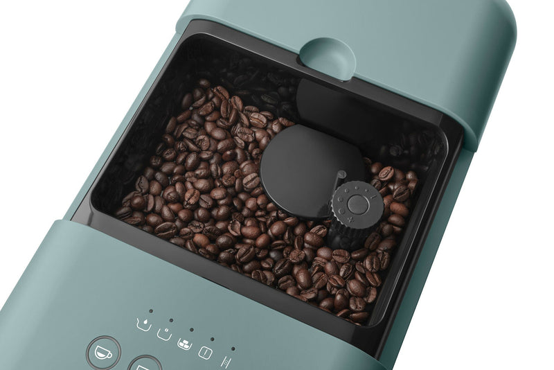 Smeg Mat Zümrüt Yeşili 50s Style BCC02egmeu Otomatik Espresso Kahve Makinesi